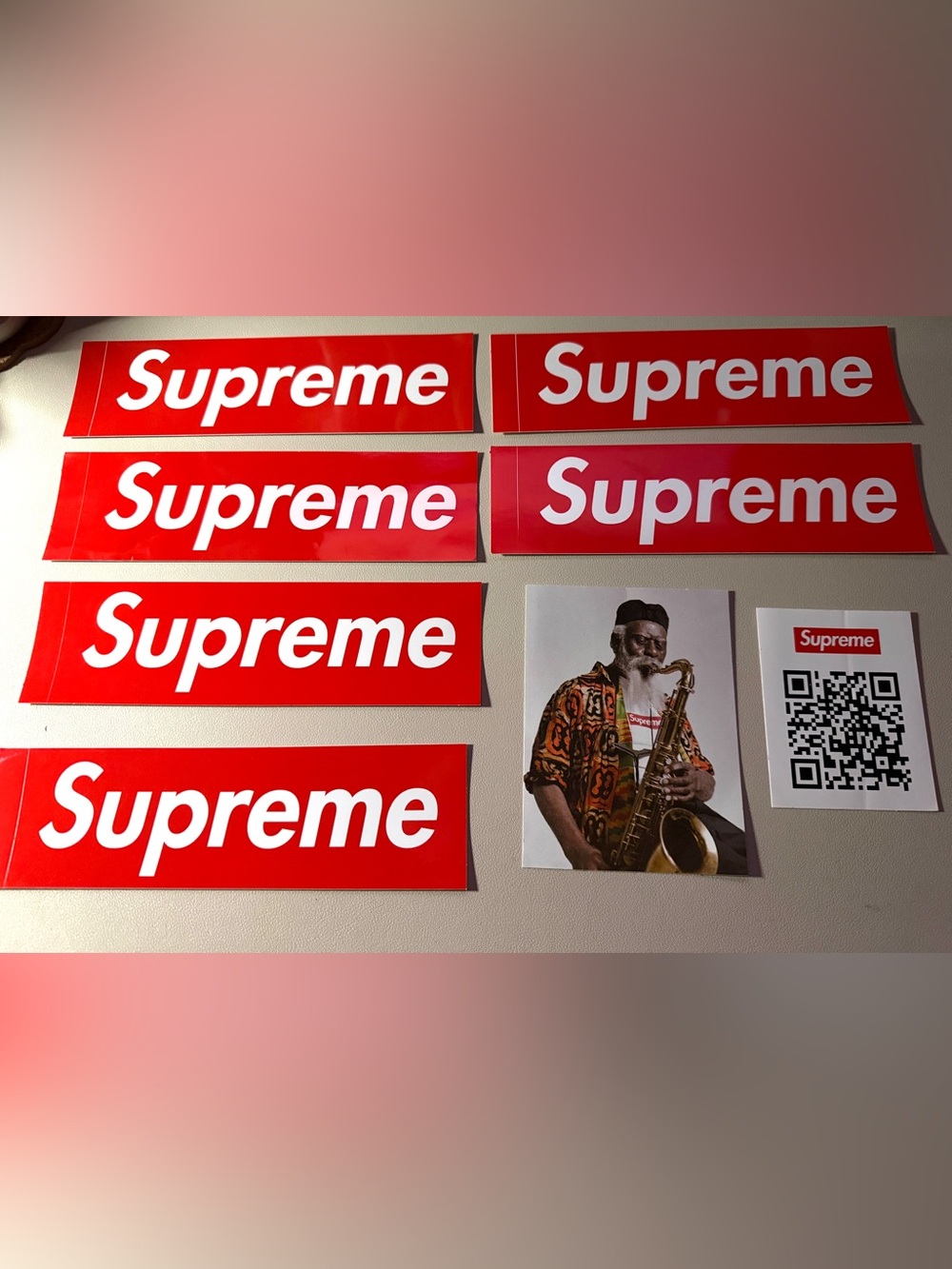 Supreme stickers bundle